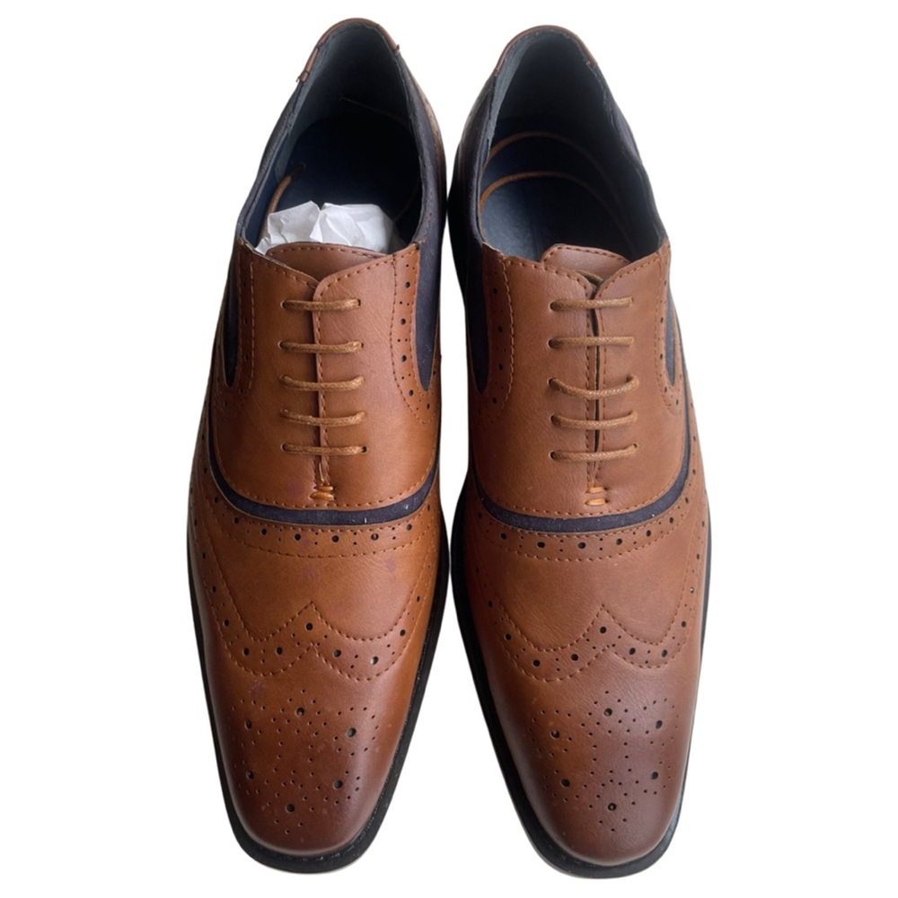 Gino Pheroni oxford dress shoes size 10